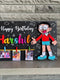 Nobita Cartoon Birthday String Art Nameplate: A Wonderful Present for Your Brother