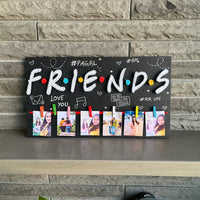 A Handcrafted String Art Nameplate for Friendship